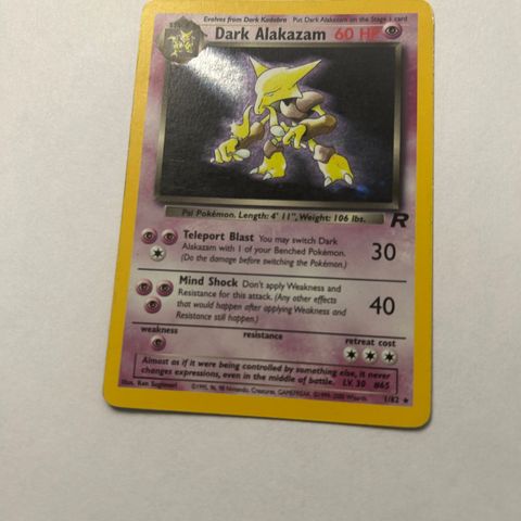 Dark Alakazam 1/82