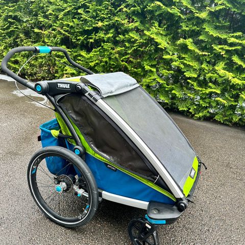 Thule Chariot Sport 2 multisportvogn med alt utstyr