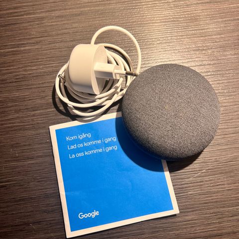 Google nest mini chalk