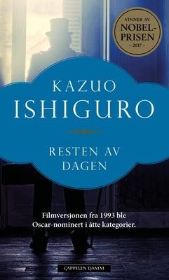 Bøker av Kazuo Ishiguro. Nobelprisvinner.