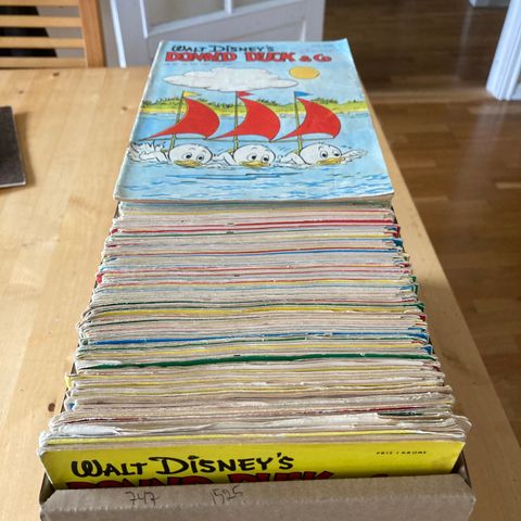 Donald Duck & Co Diverse blad-61-93 ca.220stk (Se liste)