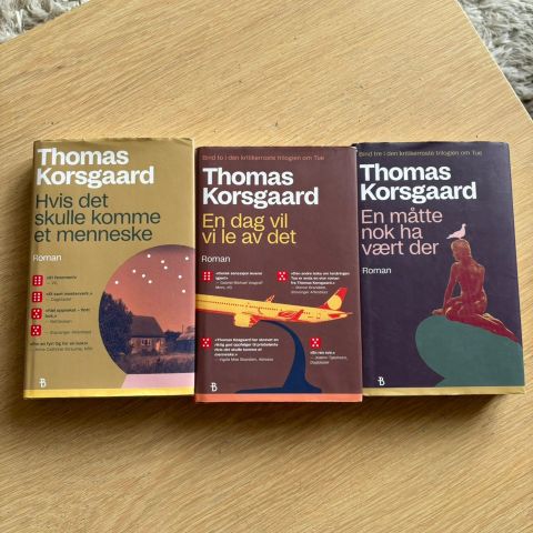 Triologien om Tue av Thomas Korsgaard