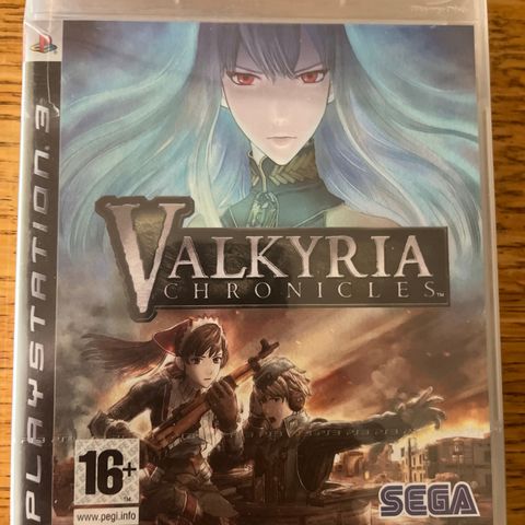 Ps3 spill VALKYRIA CHRONICLES anime