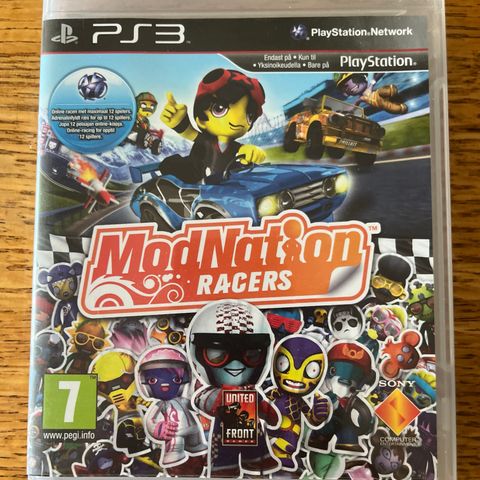 ps3 spill MODNATION RACERS barn