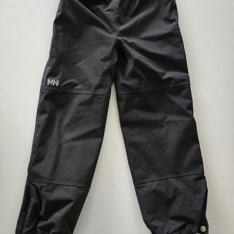 Helly Hansen overtreksbukse, str 122 , vanntett