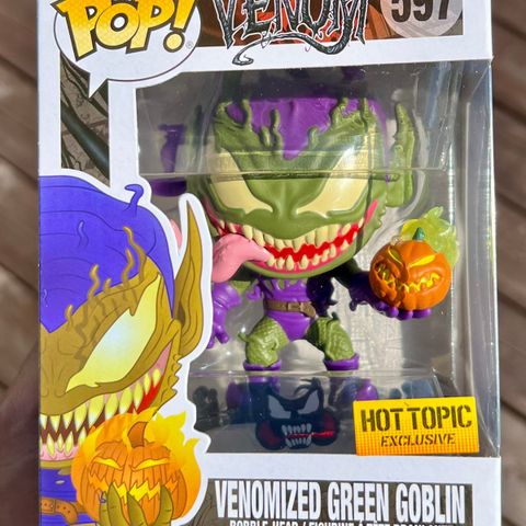 Funko Pop! Venomized Green Goblin | Venom | Marvel (597) Excl. to Hot Topic