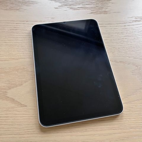 Strøken iPad Mini 6. gen, 64GB WiFi i "stjerneskinn"