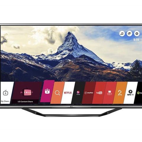 LG 55UH625V Smart tv 55 tommer