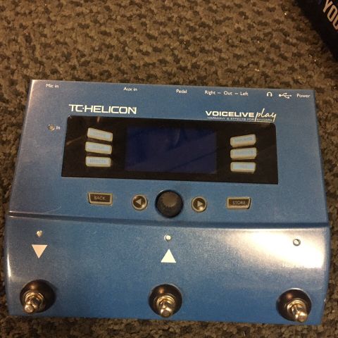 TC helicon voice live vokal effekt maskin