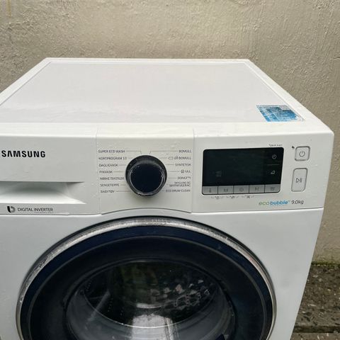 Samsung vaskemaskin Pent og lite brukt selges billig