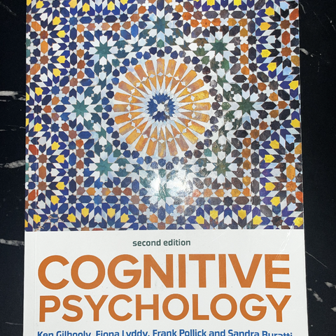 COGNITIVE PSYCHOLOGY - Second Edition