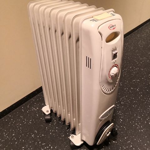 Oljefylt radiator 2000w