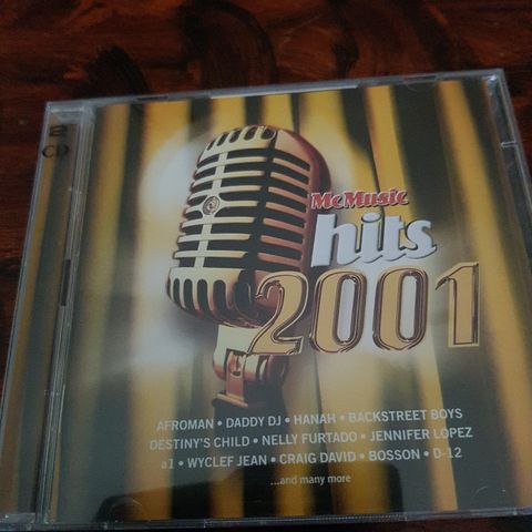 Mc Music hits 2001 2 disc