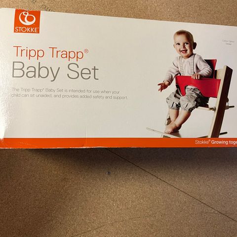 Stokke tripp trapp Baby Set (bøyle og ryggstøtte), Red