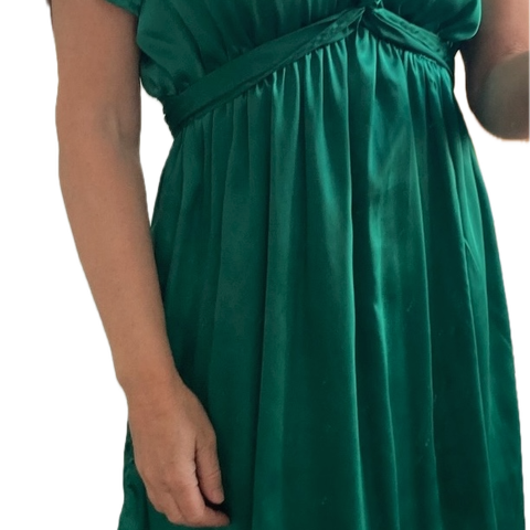 Smaragdgrønn kort kjole, Soaked in Luxury