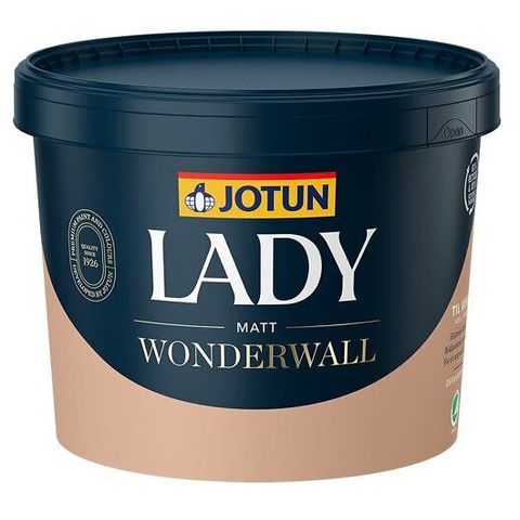 Jotun Lady Wonderwall: warm blush (uåpnet 2,7l)