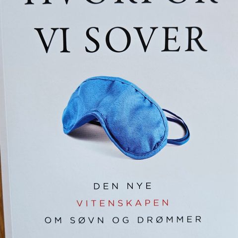 Hvorfor vi sover