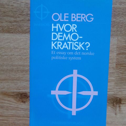 Hvor demokratisk? Et essay om det norske politiske system.