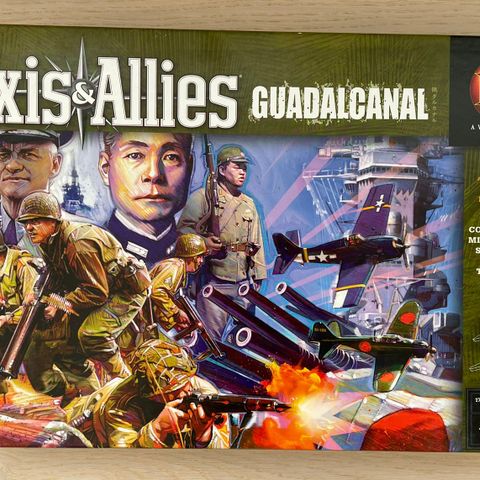 Axis and allies x 3, Guadalcanal, Pacific, D-day