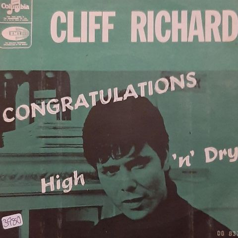 Cliff Richard - Congratulations  / High'n'dry