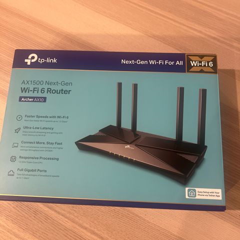 Wifi router AX1500 next-Gen