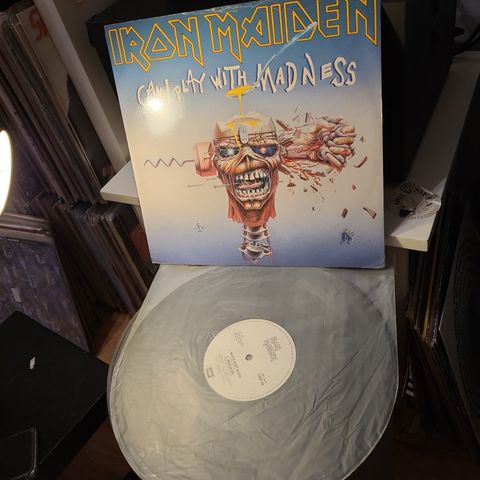 Iron Maiden can i play with madness 12" EP single, 45rpm