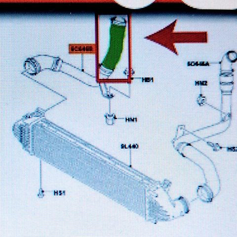 EGR TURBO INTERCOOLER FORD S-MAX, GALAXY, MONDEO 2,2 TDCI, SE LISTE