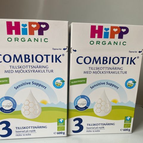 Melkeblanding Hipp-3 Combiotik  (2 pack)