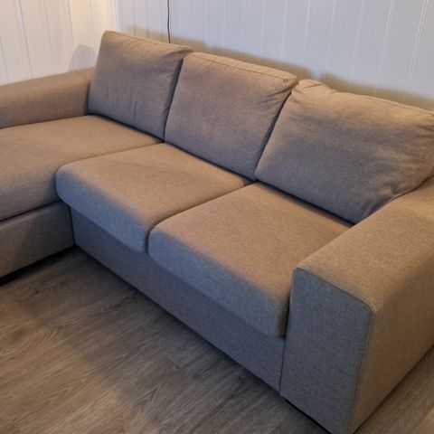 Sofa m/sjeselong.