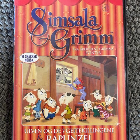 [DVD] Simsala Grimm - 1999 (norsk tale)