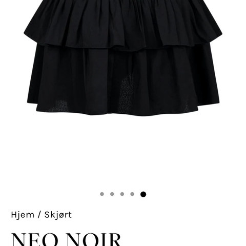 Neo Noir skjørt