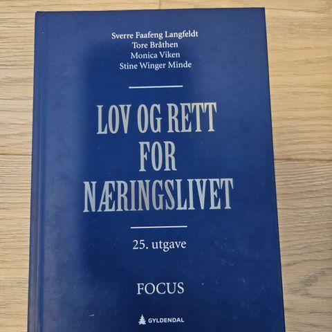 Lov og rett for næringslivet