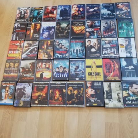 DVD filmer - 20 kr stk