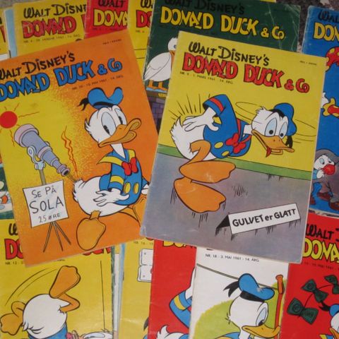 Eldre Donald Duck ønskes kjøpt