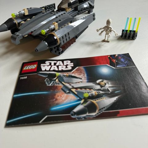 Lego Star Wars 7656 General Grievous' Starfighter