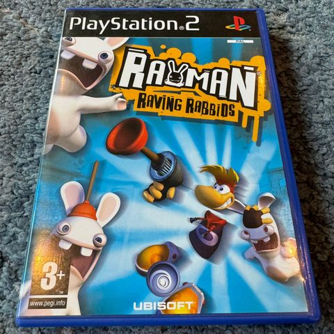 PS2 - Rayman : Raving Rabbids 3+