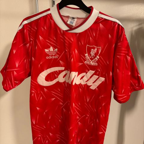 Vintage fotballdrakt Liverpool 1989-1990