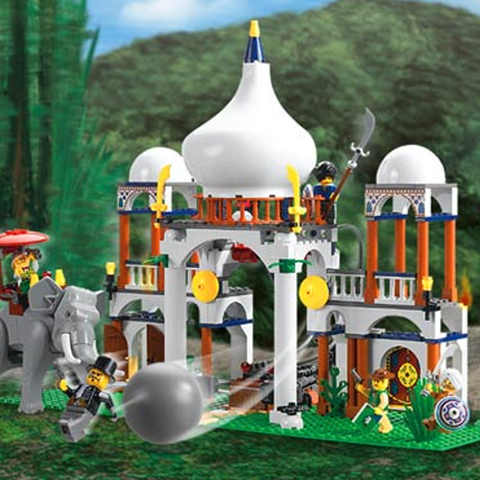 Lego Adventurers Scorpion Palace sett# 7418
