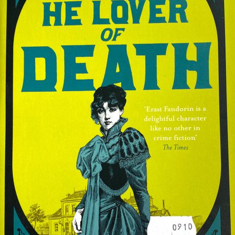 Boris Akunin: "He Lover of Death". Engelsk. Paperback