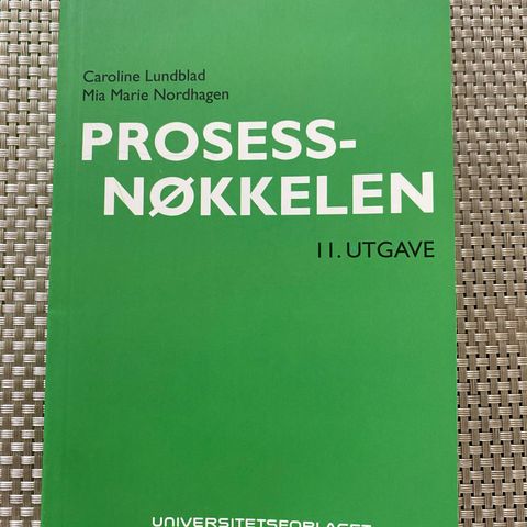 PROSESS - NØKKELEN 11. UTGAVE -Caroline Lundblad og Mia Marie Nordhagen