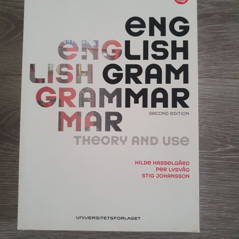 English grammar - Theory and use, sett 2 bøker