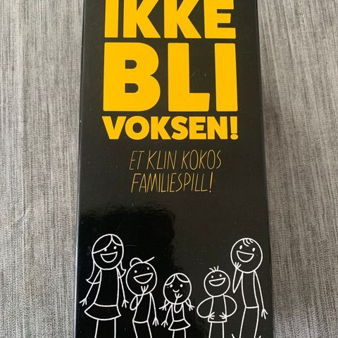 Ikke bli voksen! brettspill