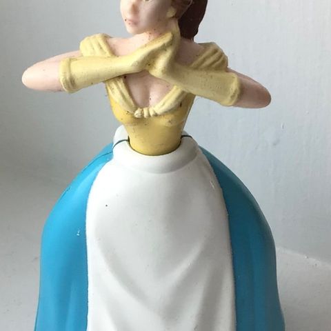 Disney Skjønnheten & Udyret-Belle figur fra 1992