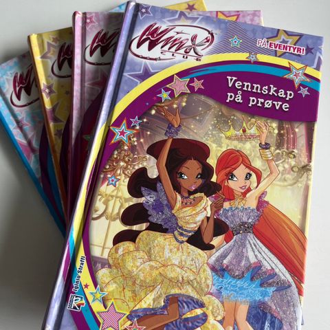 Bokpakke: Winx-bøker på eventyr 1-4