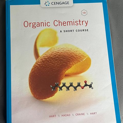Organic Chemistry: A short course