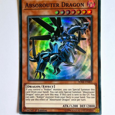 Absorouter dragon Yu-Gi-Oh kort