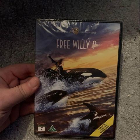 free willy 2 selges på dvd