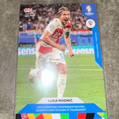 Luka Modric Topps Euro 2024