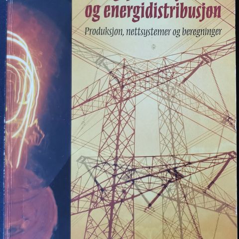 Energiproduksjon og energidistribusjon