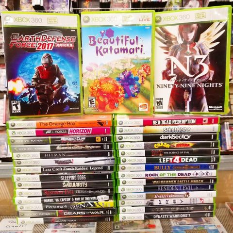 Xbox spill/samlinger ønskes kjøpt